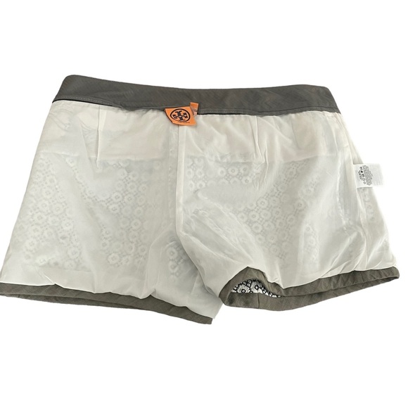Tory Burch Ninian Embroidered Shorts Size 10 - Picture 5 of 12